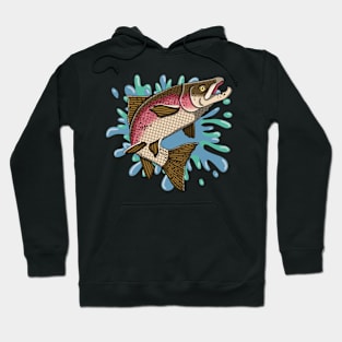 salmon fish Hoodie